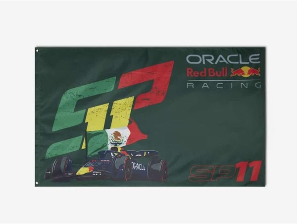 Red Bull Racing Bandera Gráfica Checo Pérez
