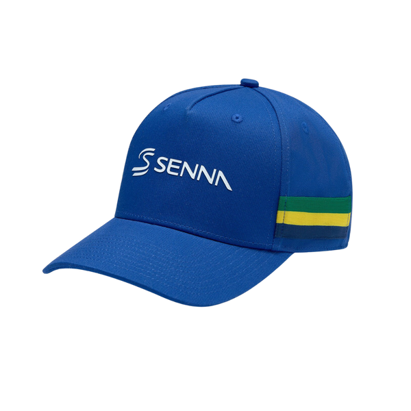 Ayrton Senna Gorra Rayas