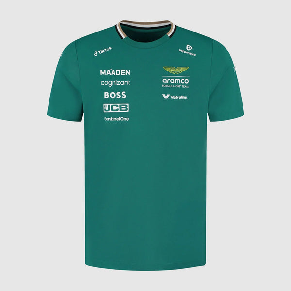 Playera Infantil Aston Martin Oficial 2025