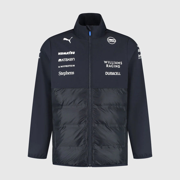 Chamarra Hibrida Atlassian Williams Racing Oficial 2025