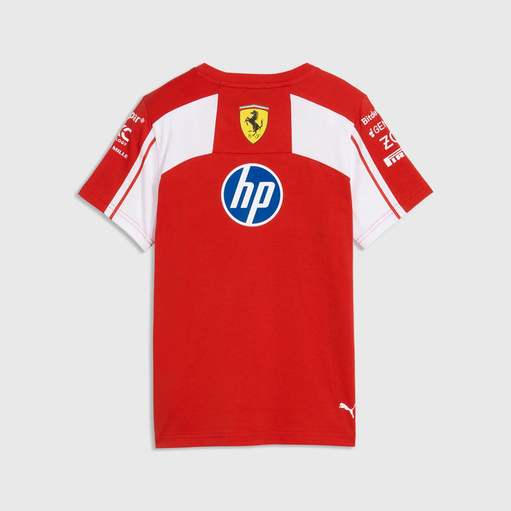 Playera Infantil Ferrari Oficial 2026 – DRIVER 1