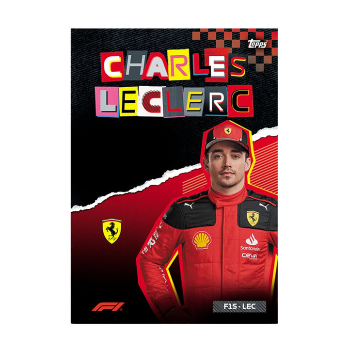 Álbum Stickers TOPPS Fórmula 1 2023 Sticker Leclerc