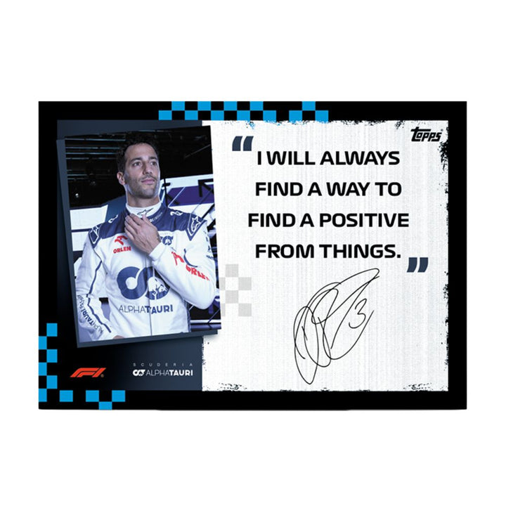 Álbum Stickers TOPPS Fórmula 1 2023 Sticker Ricciardo