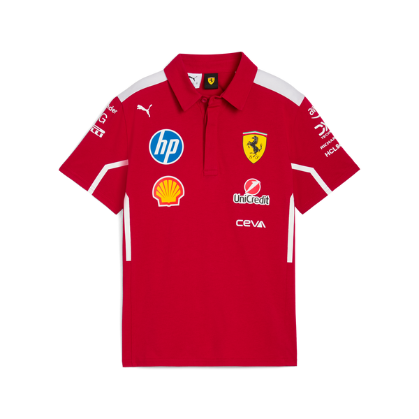 Camiseta Polo Mujer Ferrari Oficial 2025