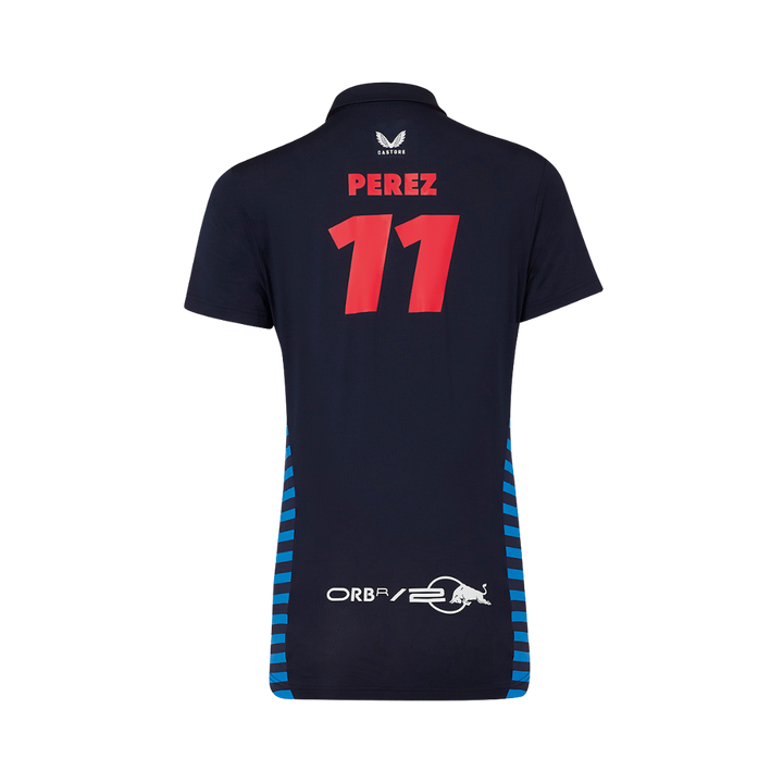 Camiseta Polo Mujer Red Bull Racing Checo Pérez Oficial 2024 2