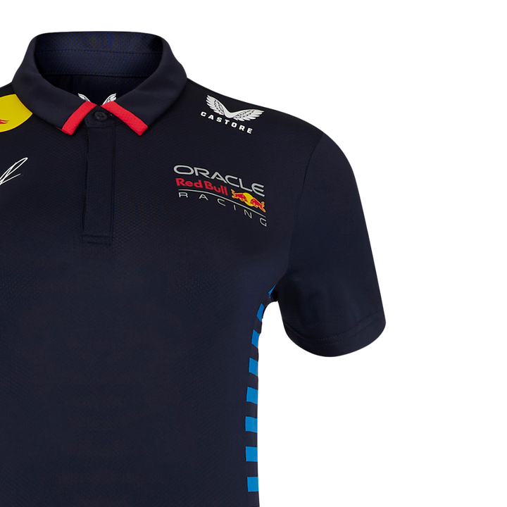Camiseta Polo Mujer Red Bull Racing Checo Pérez Oficial 2024 4