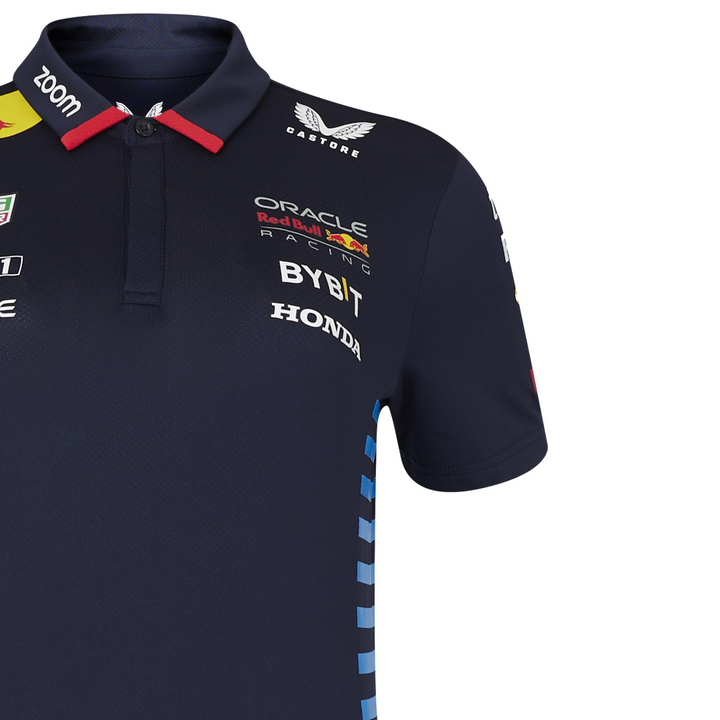 Camiseta Polo Mujer Red Bull Racing Oficial 2024