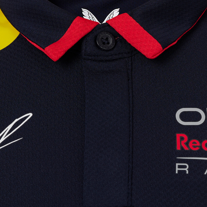 Camiseta Polo Red Bull Racing Checo Pérez Oficial 2024 2