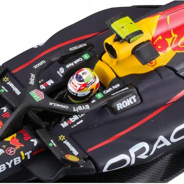 Carro F1 Escala Checo Pérez Red Bull Racing RB19 1:43 Monoplaza Detalle