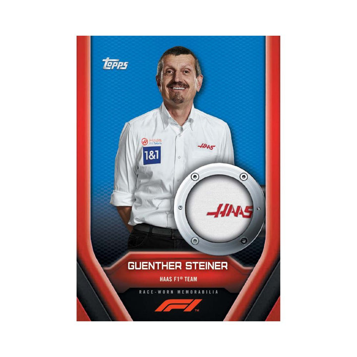 Cartas Flagship TOPPS Fórmula 1 2022 Carta Steiner