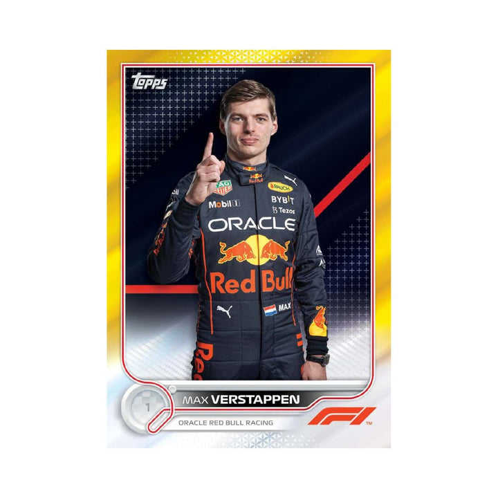 Cartas Flagship TOPPS Fórmula 1 2022 Carta Verstappen