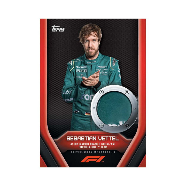 Cartas Flagship TOPPS Fórmula 1 2022 Carta Vettel