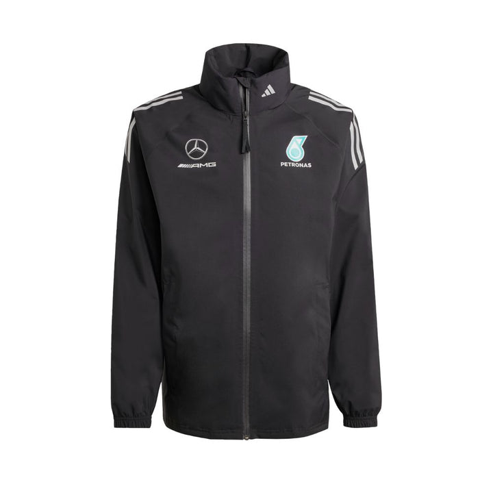 Chamarra Impermeable Mechanics Mercedes AMG Petronas Oficial 2025