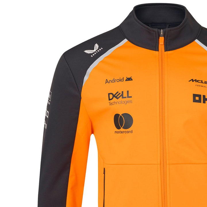 Chamarra Softshell McLaren Oficial 2025 Derecho