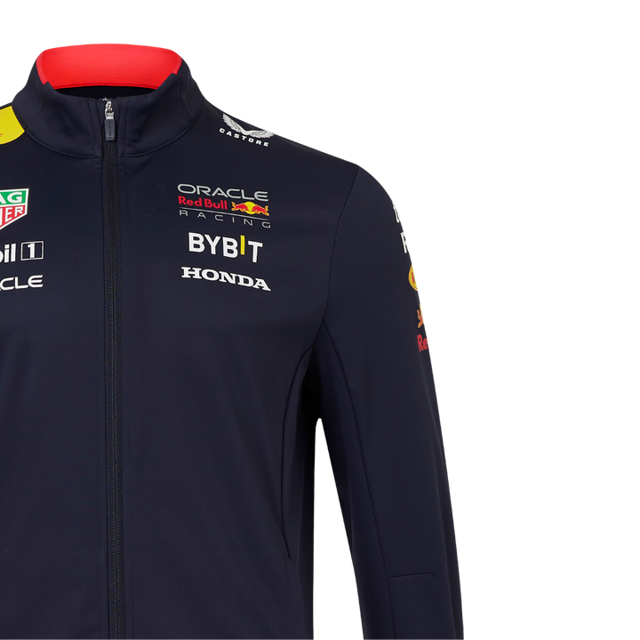 Chamarra Softshell Red Bull Racing Oficial 2024 Hombro Izq