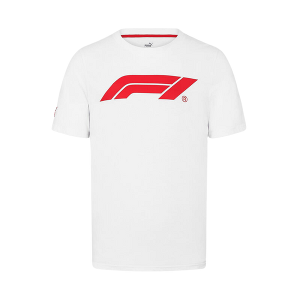 Fórmula 1 Playera Logo Blanco 2 Frontal