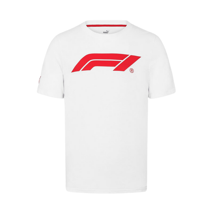 Fórmula 1 Playera Logo Blanco 2 Frontal