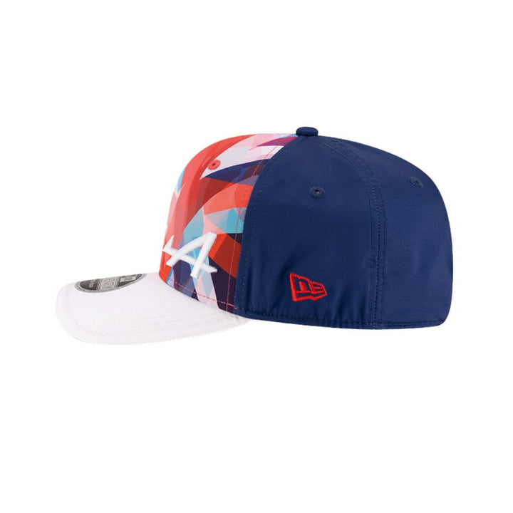 Gorra Alpine GP Silverstone 9SEVENTY Oficial 2025 Izquierdo