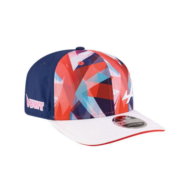 Gorra Alpine GP Silverstone 9SEVENTY Oficial 2025 Lado