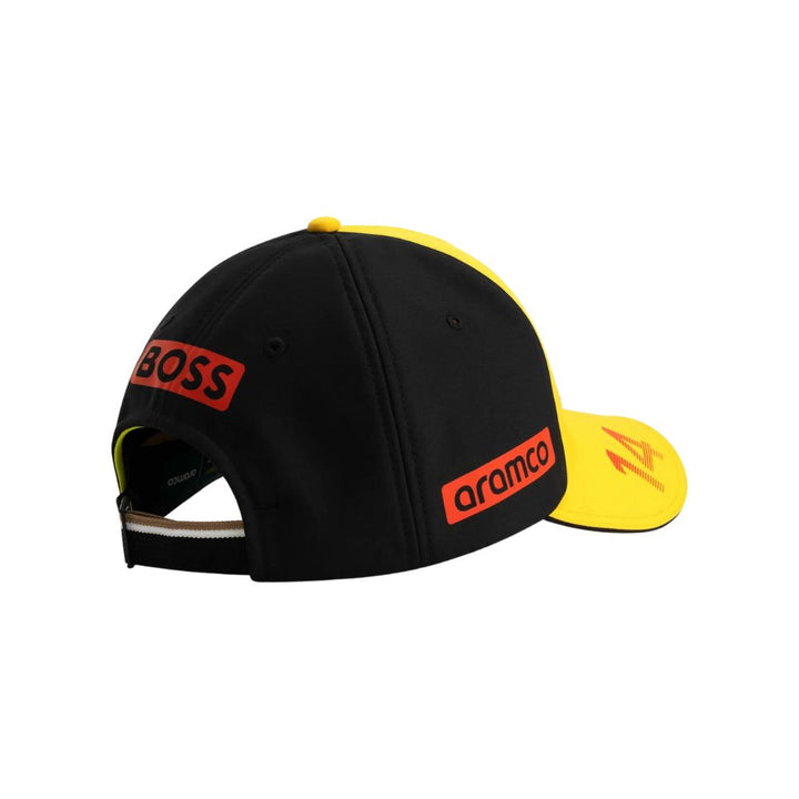 Gorra Aston Martin Fernando Alonso GP Barcelona Oficial 2025 Detrás