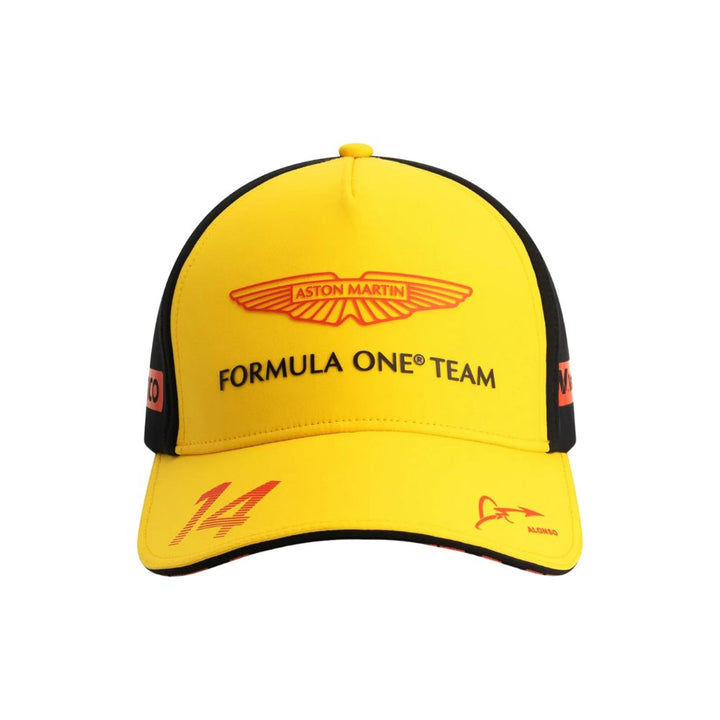 Gorra Aston Martin Fernando Alonso GP Barcelona Oficial 2025 Frente
