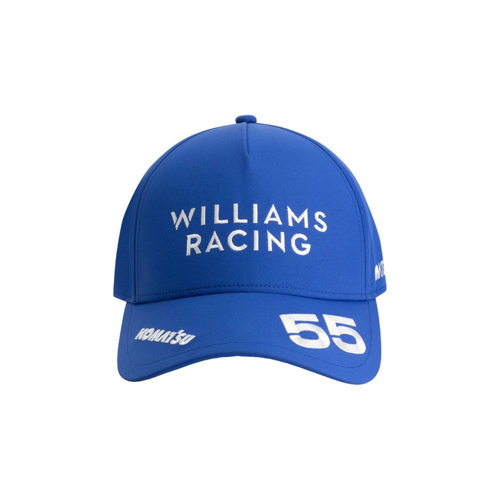 Gorra Atlassian Williams Racing Carlos Sainz Oficial 2025 Frente