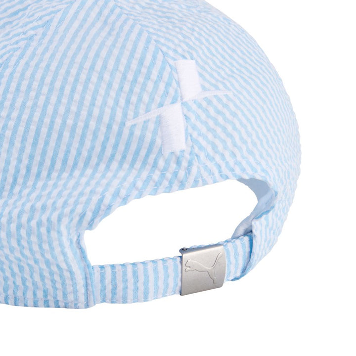 Gorra Ferrari Charles Leclerc GP Mónaco Oficial 2025 Detalle Detrás