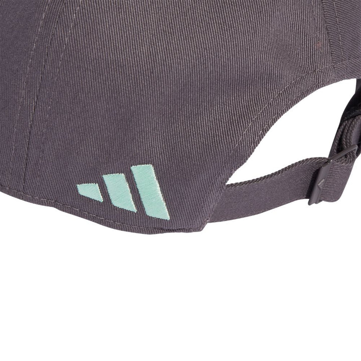 Gorra Gris Logo Mercedes AMG Petronas Detalle