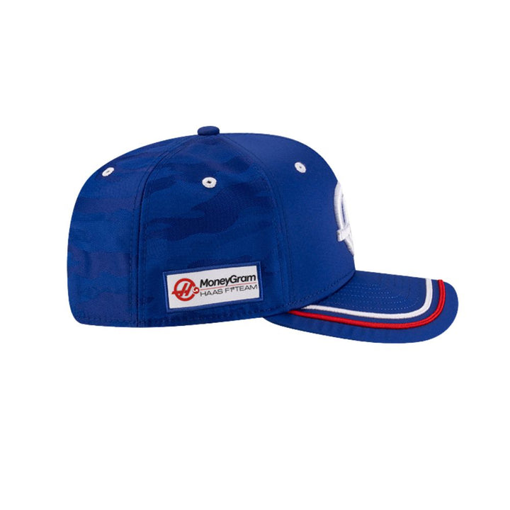 Gorra Haas Ollie Bearman GP Silverstone 9SEVENTY Oficial 2025 Derecho