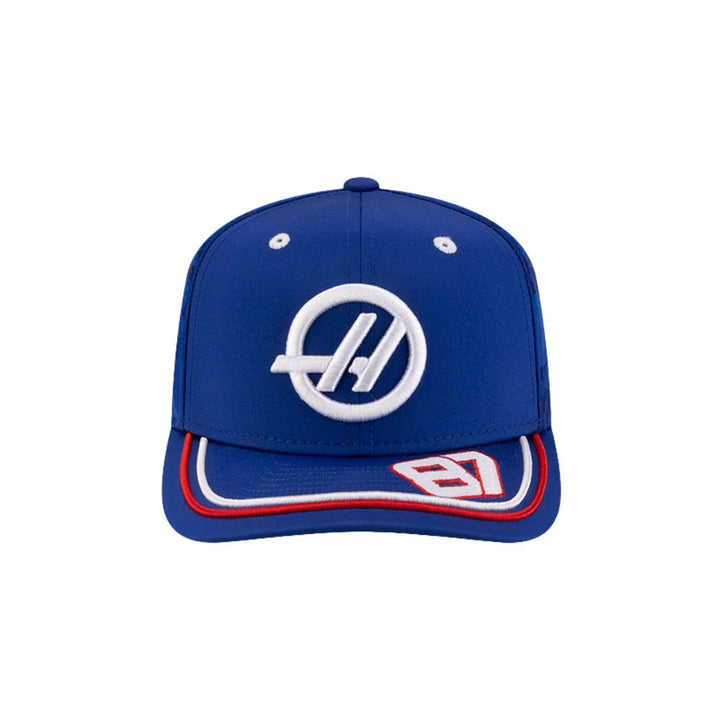 Gorra Haas Ollie Bearman GP Silverstone 9SEVENTY Oficial 2025 Frente