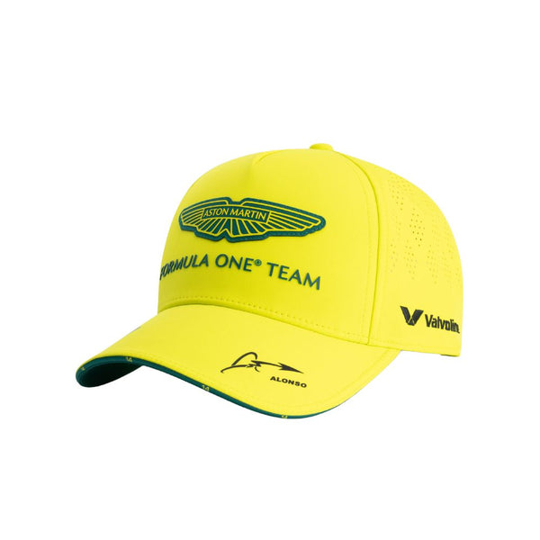 Gorra Lima Aston Martin Fernando Alonso Oficial 2025 Lado