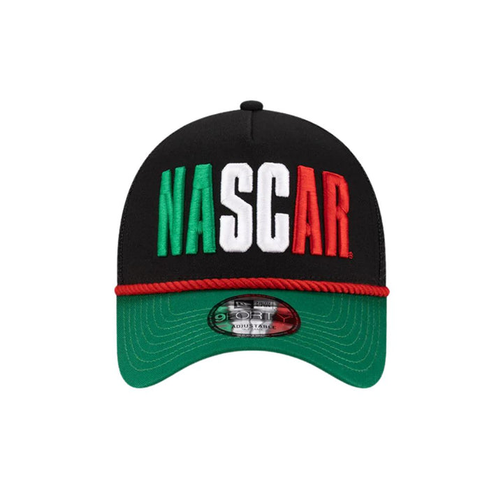 Gorra NASCAR México 9FORTY Trucker Snapback Frente