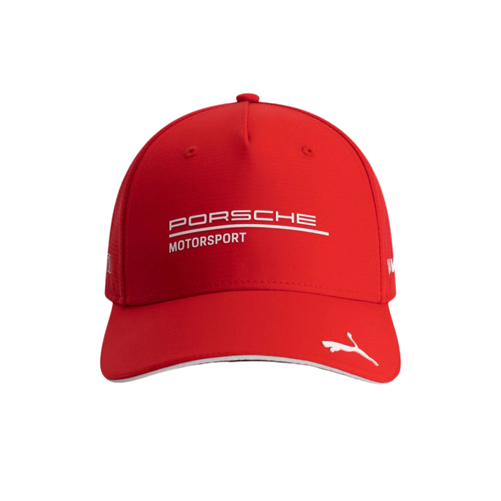 Gorra Roja Porsche Motorsport Oficial Frente