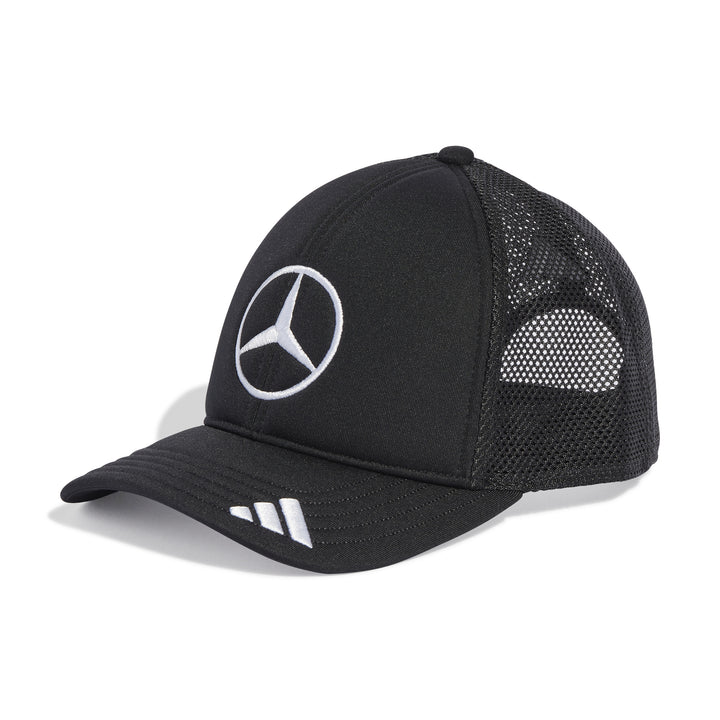 Gorra Negra Snapback Star Trucker Mercedes AMG Petronas