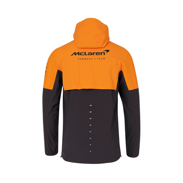 McLaren Chamarra Impermeable Oficial 2024 Atras