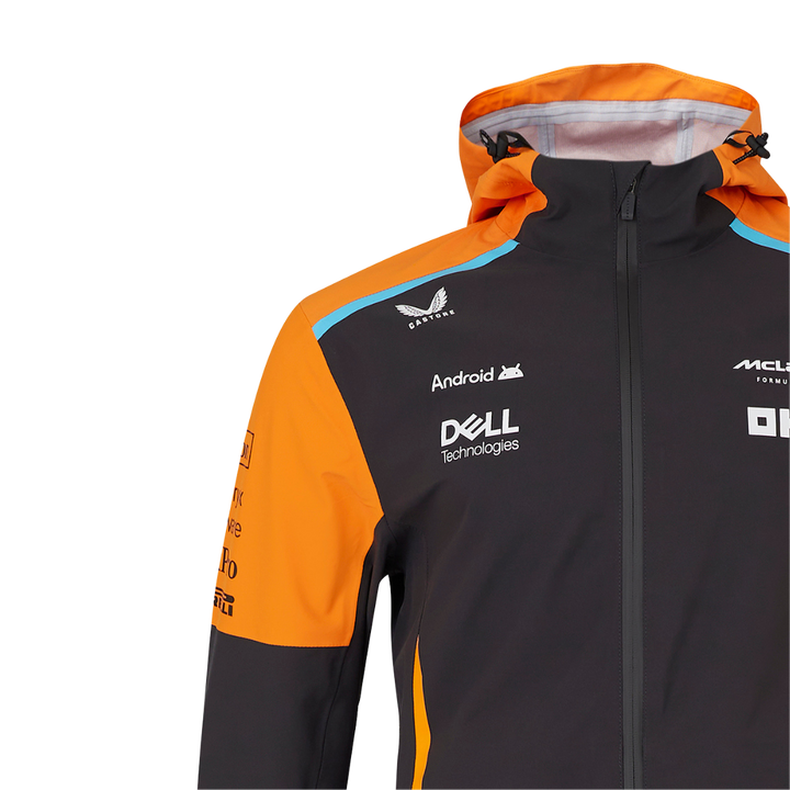 McLaren Chamarra Impermeable Oficial 2024 Brazo Derecho