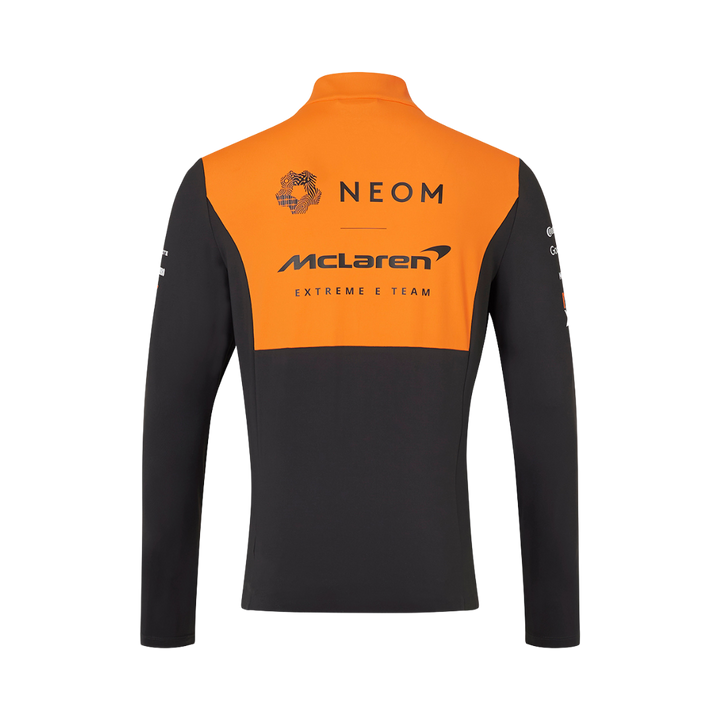 McLaren Sudadera Medio Zipper Oficial 2024 Espalda