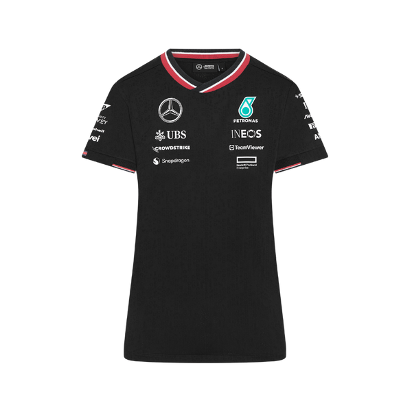 Mercedes AMG Petronas Mujer Playera Oficial 2024 Frontal