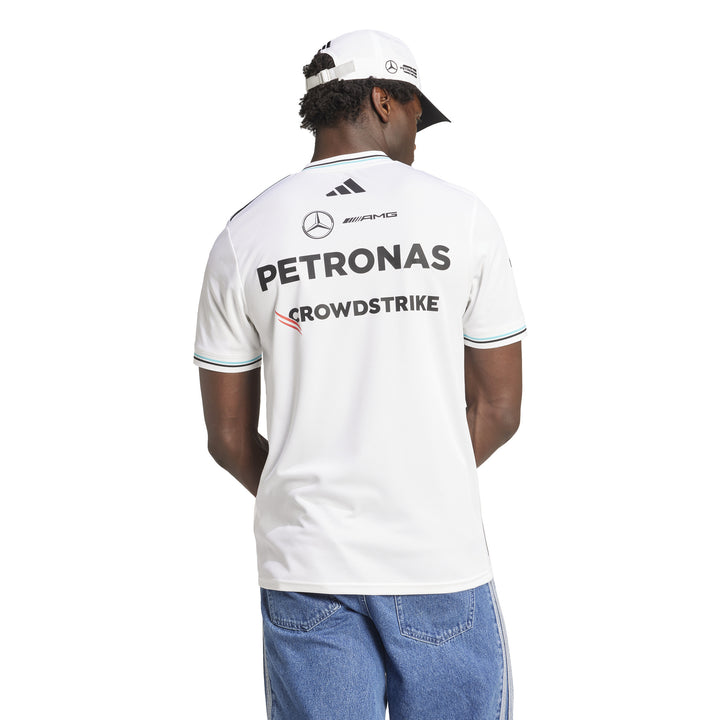 Playera Authentic Mercedes AMG Petronas Oficial 2025 Espalda