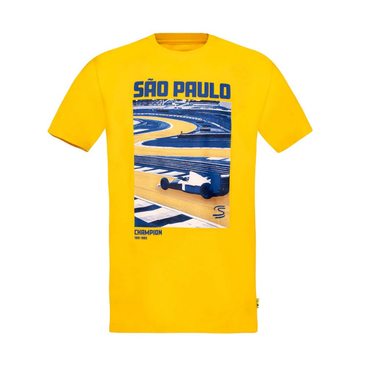 Playera Ayrton Senna Circuito GP Brasil