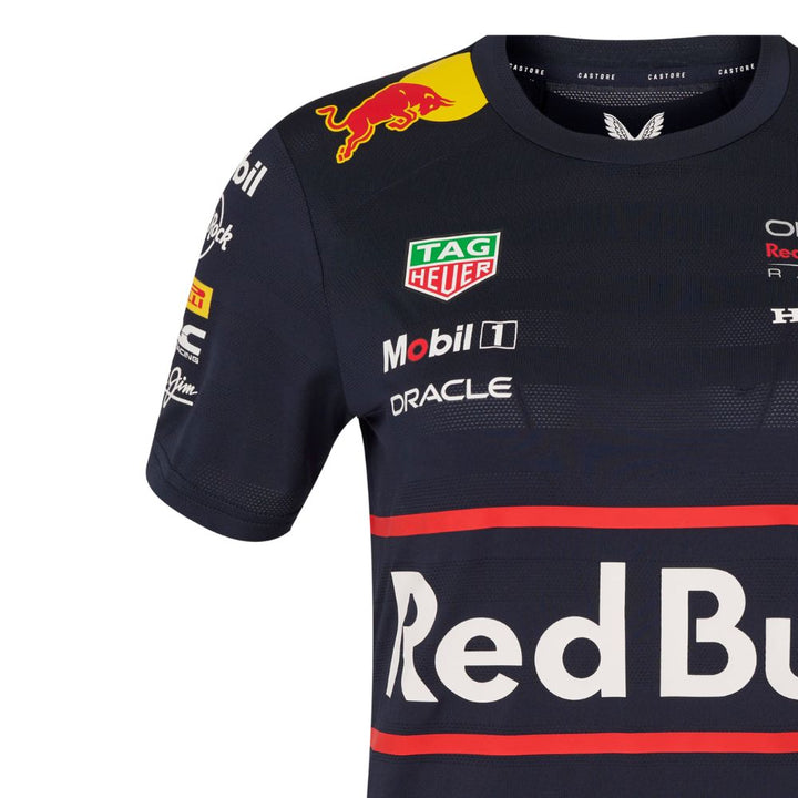 Playera Mujer Red Bull Racing Oficial 2025 Derecho