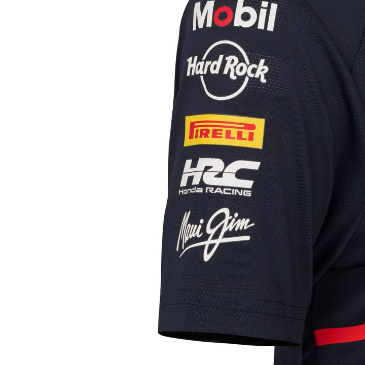 Playera Mujer Red Bull Racing Oficial 2025 Detalle Lado