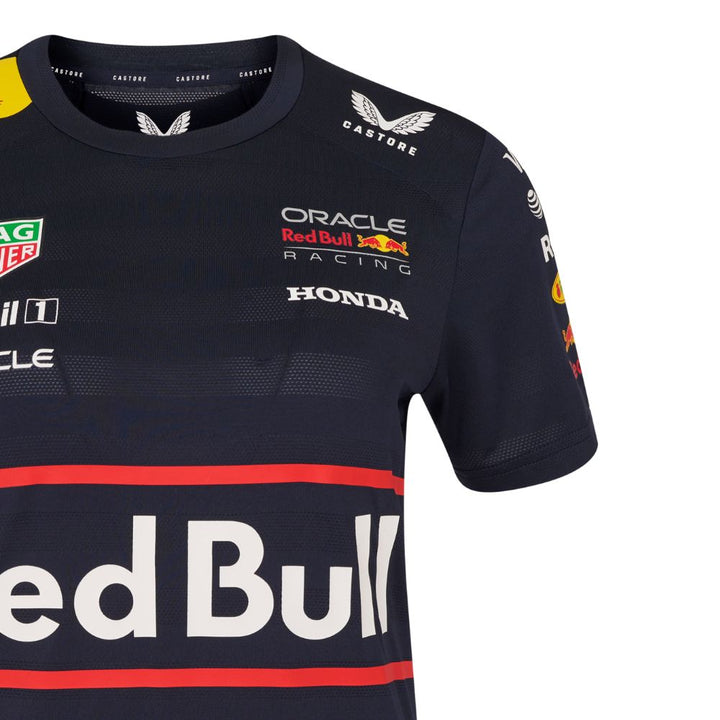 Playera Mujer Red Bull Racing Oficial 2025 Izquierdo