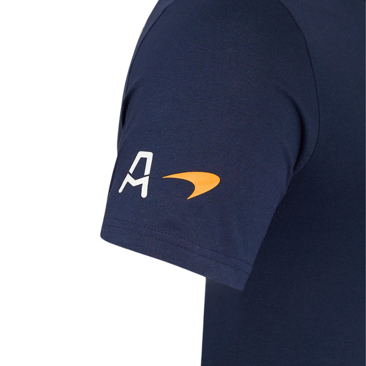 Playera Pato O'Ward Arrow McLaren IndyCar Detalle Manga