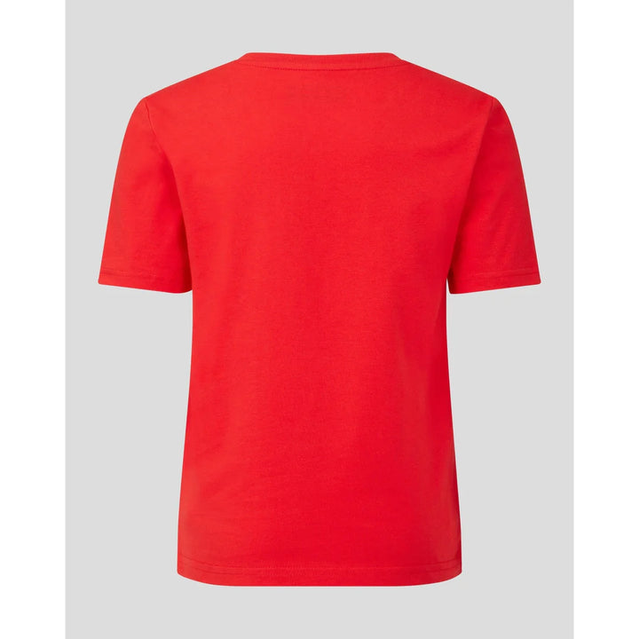 Playera Infantil Red Bull Racing Roja Logo Atras