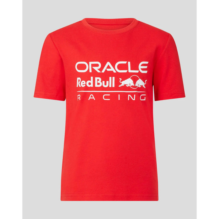 Playera Infantil Red Bull Racing Roja Logo Frontal