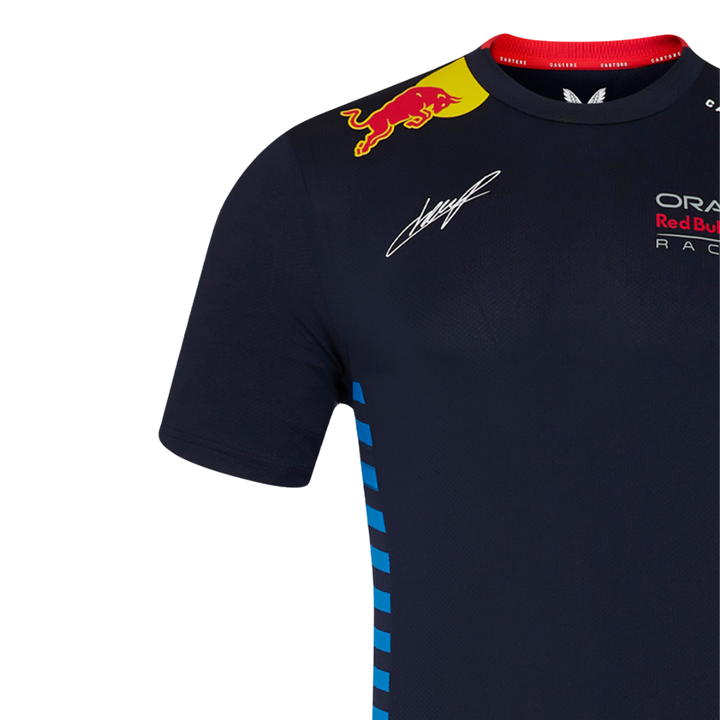 Playera Red Bull Racing Checo Pérez Oficial 2024 Hombro Derecho