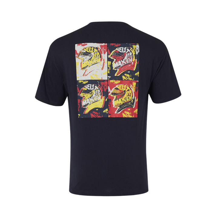 Playera Red Bull Racing Max Verstappen Pop Atras