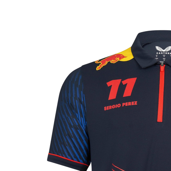 Red Bull Racing Camiseta Polo Checo Pérez Oficial 2023