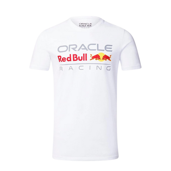 Red Bull Racing Playera Blanca Logo